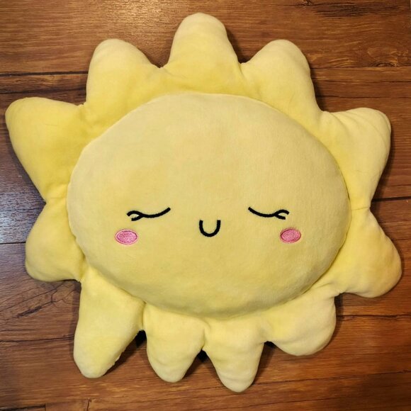 The Unbranded Brand Other - Sleepy Summer Sun Plush Kids Kawaii Sunny Pillow Sofa Cushion